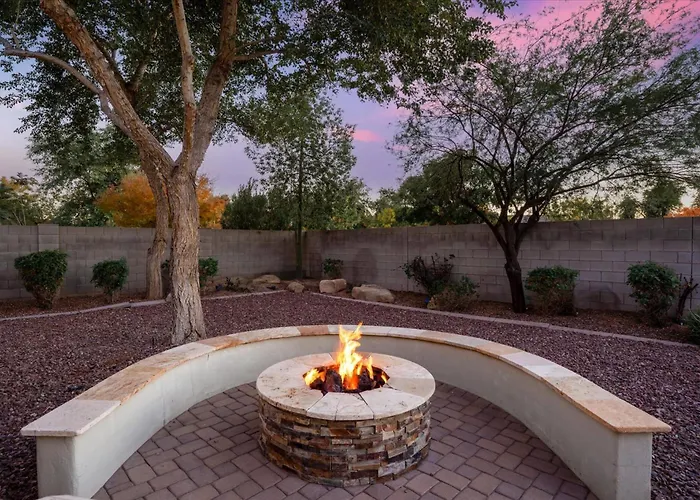 Movie Theater Pool Arcade Fire Pit *